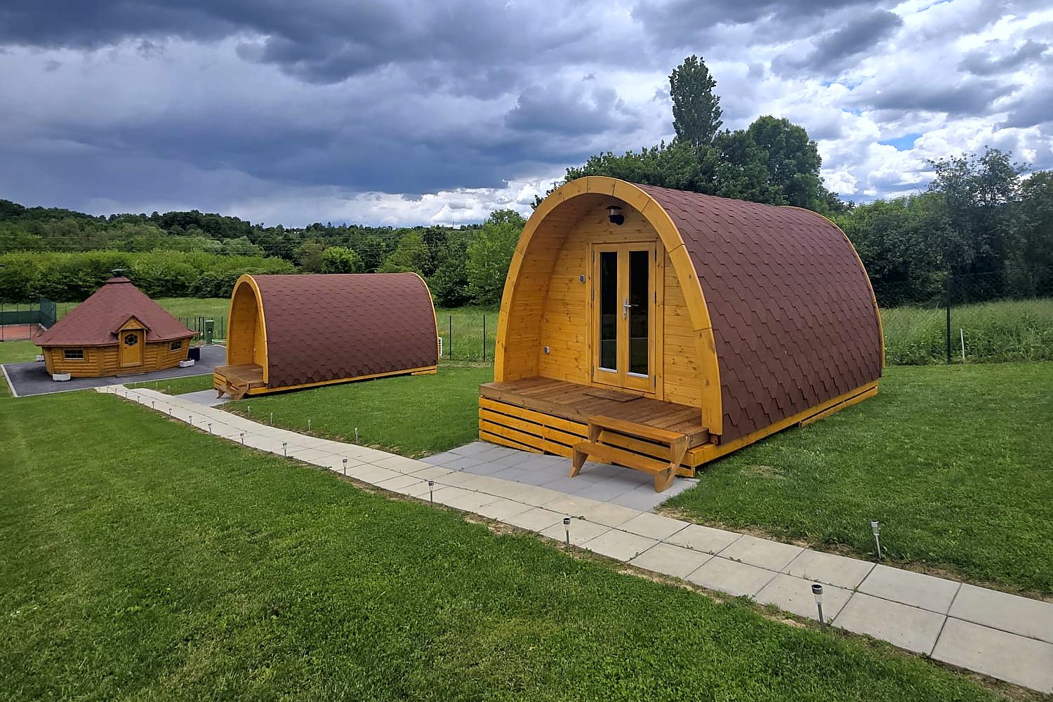 Glamping kućice na imanju