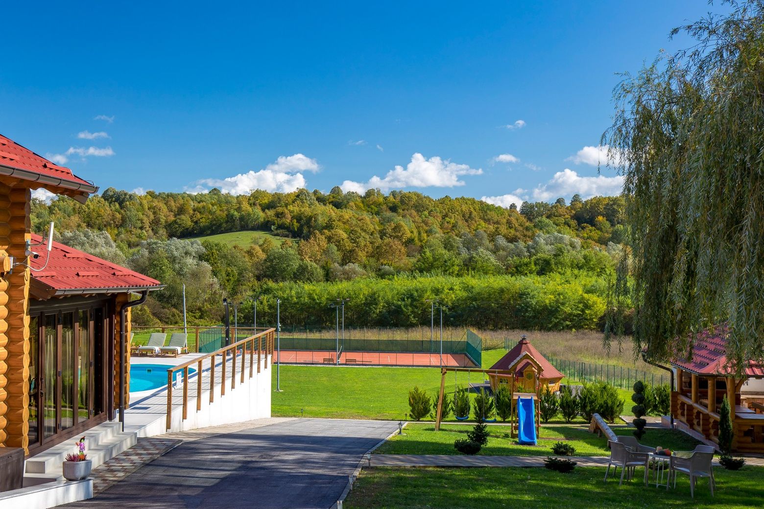 Pogled na imanje i okolicu
